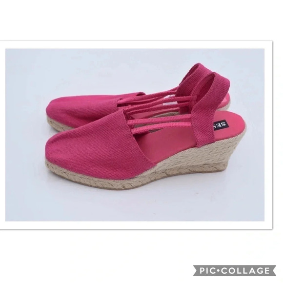 NWT Sesto Meucci Espradille wedge - Picture 4 of 8